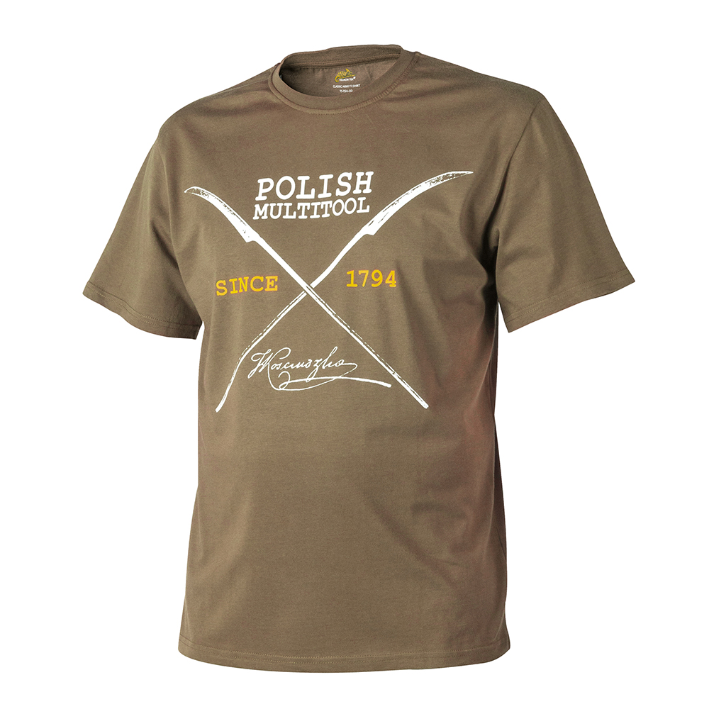 [헬리콘텍스] 폴리쉬 멀티툴 티셔츠 -코요테, 티셔츠,로고 티셔츠,HELIKON-TEX Polish Multi-Tool Tshirt -Coyote,16137,TACTICALIST Co., LTD.